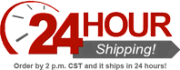 24 Hour Ship Logo